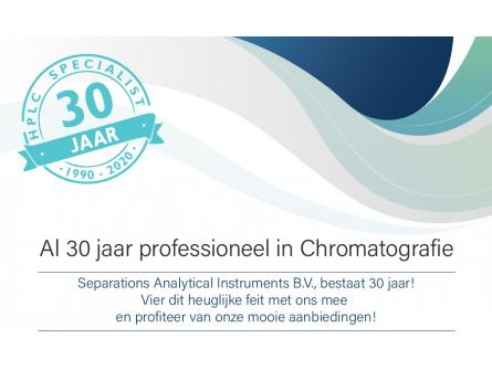 Al 30 Jaar Professioneel in Chromatografie